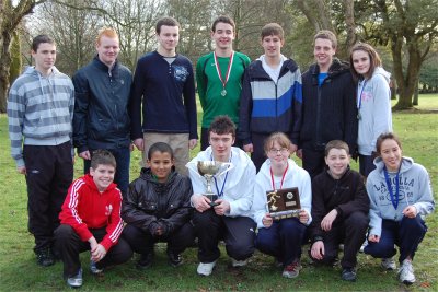 107 (Aberdeen) Squadron 2010 Cross Country team